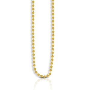 Size: 18 - 14k Yellow Gold Oval Mirror Chain (2.20 mm)