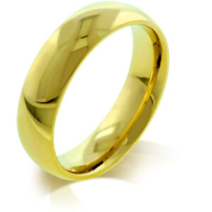 5 mm IPG Gold Stainless Steel Band